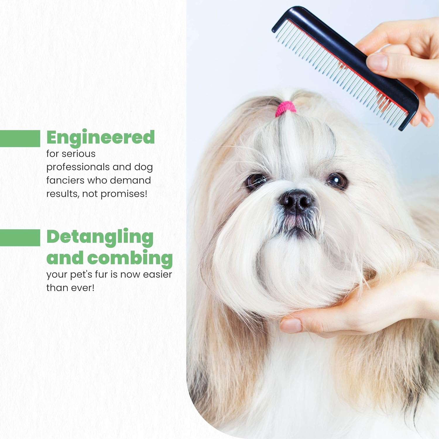 Best Shot UltraMAX Pro Finishing Spray, Ideal Detangler Spray for Pets, Hydrating and Soothing Pet Grooming Spray, for Dogs and Cats, 17 Oz.
