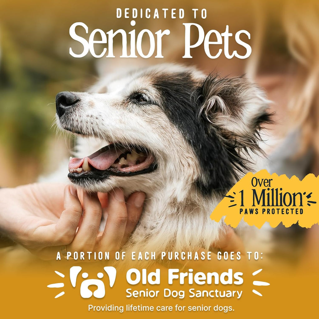 DOK TigerToes Premium Non-Slip Dog Socks for Hardwood Floors - Extra-Thick Grip That Works Even When Twisted - Prevents Licking, Slipping, and Great for Dog Paw Protection (Cool Caramel, X-Large)