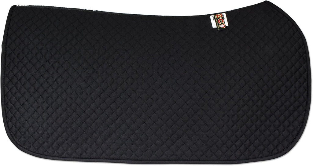 ECP Equine Comfort Products All Purpose Diamond Quilted Western Saddle Pad for Injury Prevention, Breathable, Hypoallergenic, Shock-Absorbing Cushion for Horse Comfort