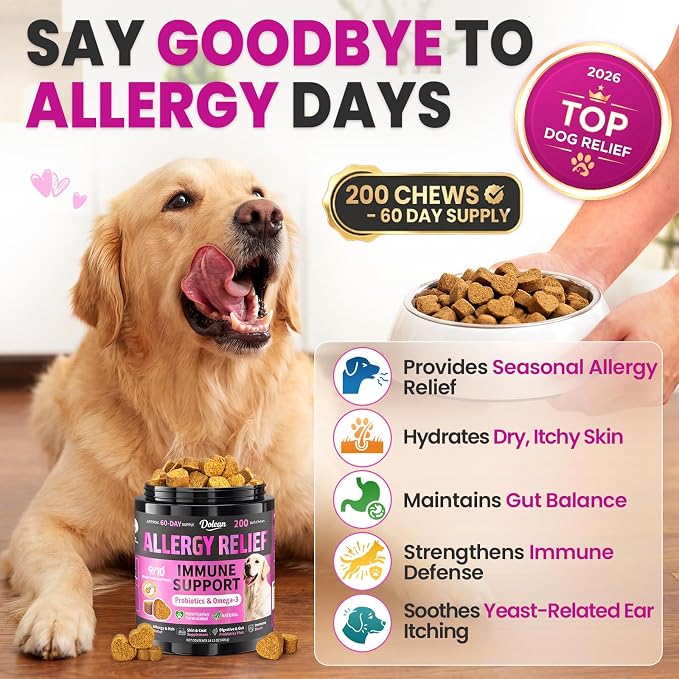 Dog Allergy Chews, Dog Allergy Relief - Image 2