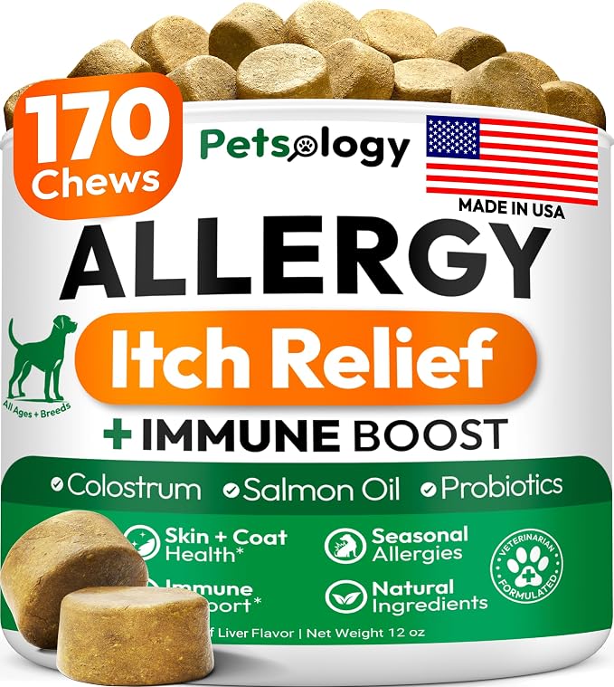Dog Allergy Relief Chews by Petsology