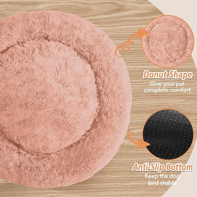 JOLLYVOGUE Calming Dog Bed for Small Dogs - Image 3