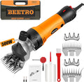 BEETRO 500W Electric Professional Sheep Shears, Animal Grooming Clippers by BEETROUSA