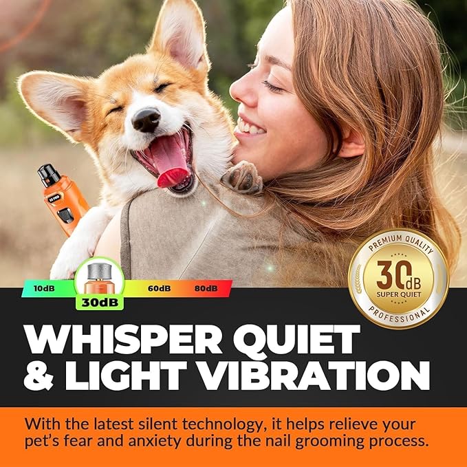 Whisper Quiet Dog Nail Grinder - Image 2