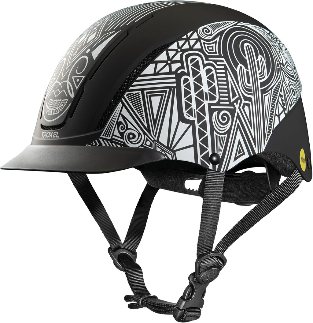 Troxel Spirit MIPS Technology Full Coverage Horse Riding Helmet, Horseback Riding Gear for Equestrians, Extra Small/Youth (6-1/4-6-1/2), Desert Shadows