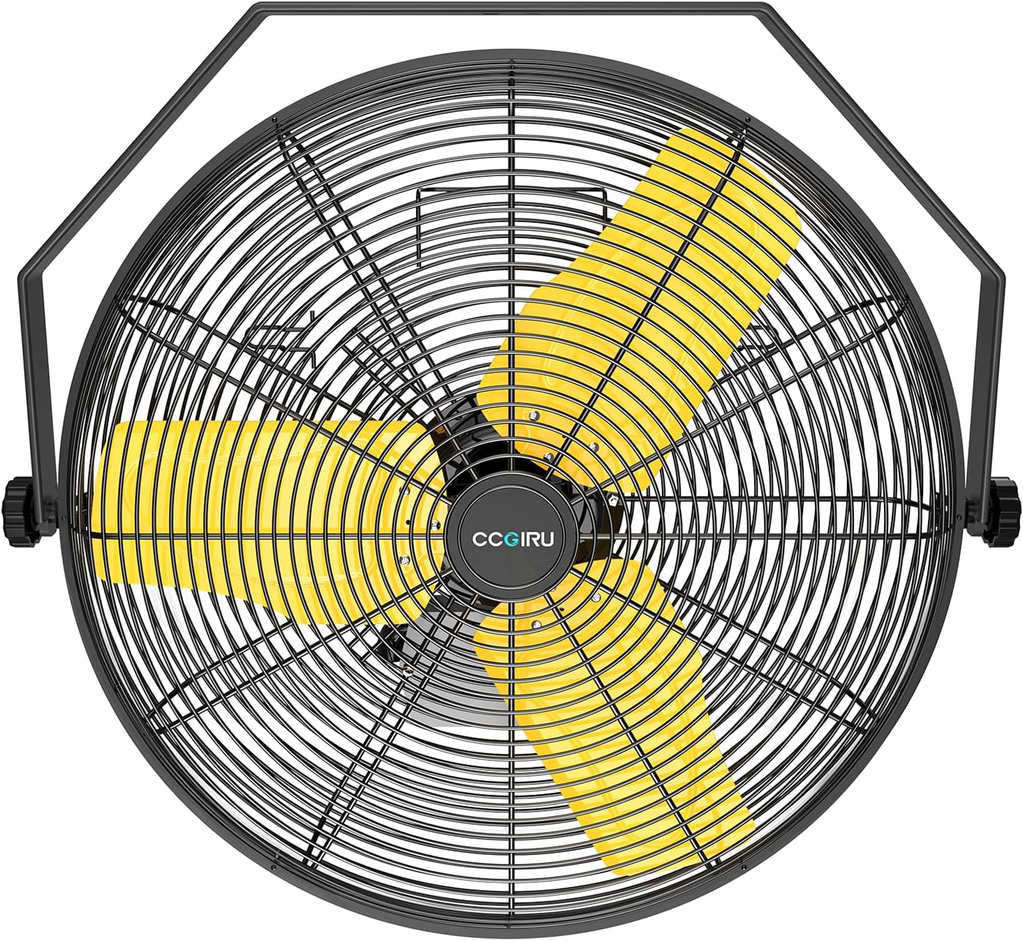 9200 CFM 24" Industrial Wall Mount Fans, High Velocity 2-Speed Professional Metal Fan with Sealed Motor, Heavy Duty Barn Wall Fan for Garage, Commercial, Warehouse, Greenhouse, UL Listed