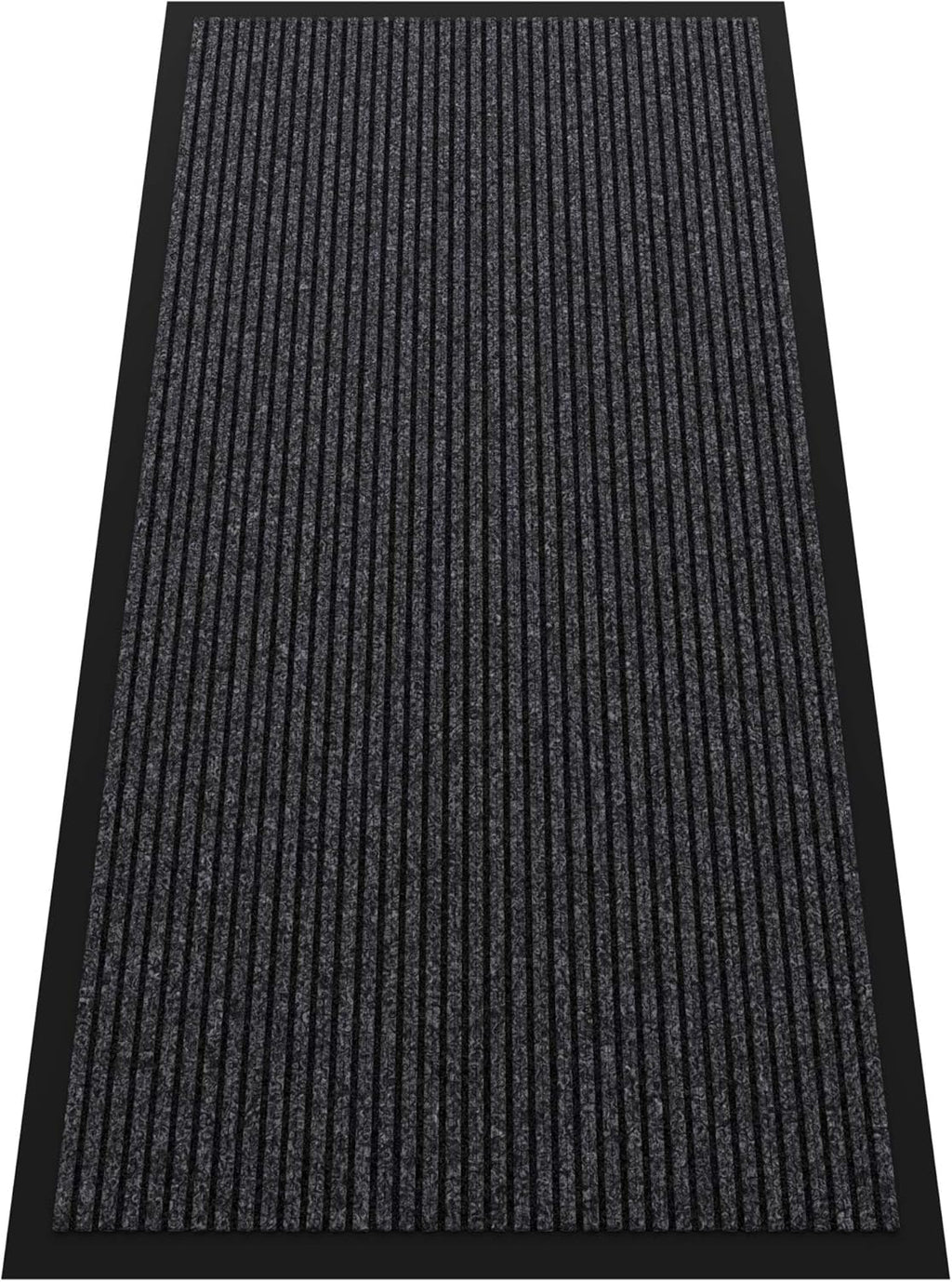 Indoor Outdoor Door Mat, 4’ x 2' Doormat for Entryway, Rubber Backing Non Slip Front Door Mat Outside Entrance, Super Absorbent Commercial Floor Mat for Home Office