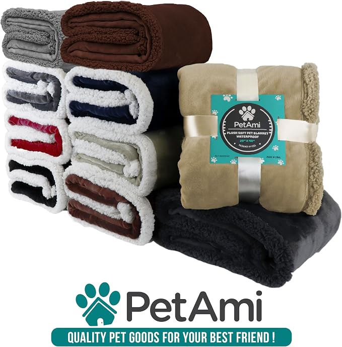 PetAmi Waterproof Dog Blanket for Medium Large XL Dog Puppy Cat Throw for Couch - Image 9