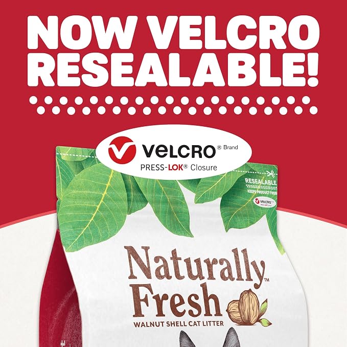 Naturally Fresh Cat Litter Made from Walnut Shells, Low Dust, Sustainable - Image 3