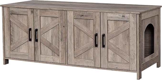Homhedy Cat Litter Box Enclosure - Image 7