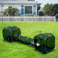 Outdoor Rainbow Cat Enclosures Playground, Outside House by MAKEPETLUCKY-WelcometoCatTunnelClub