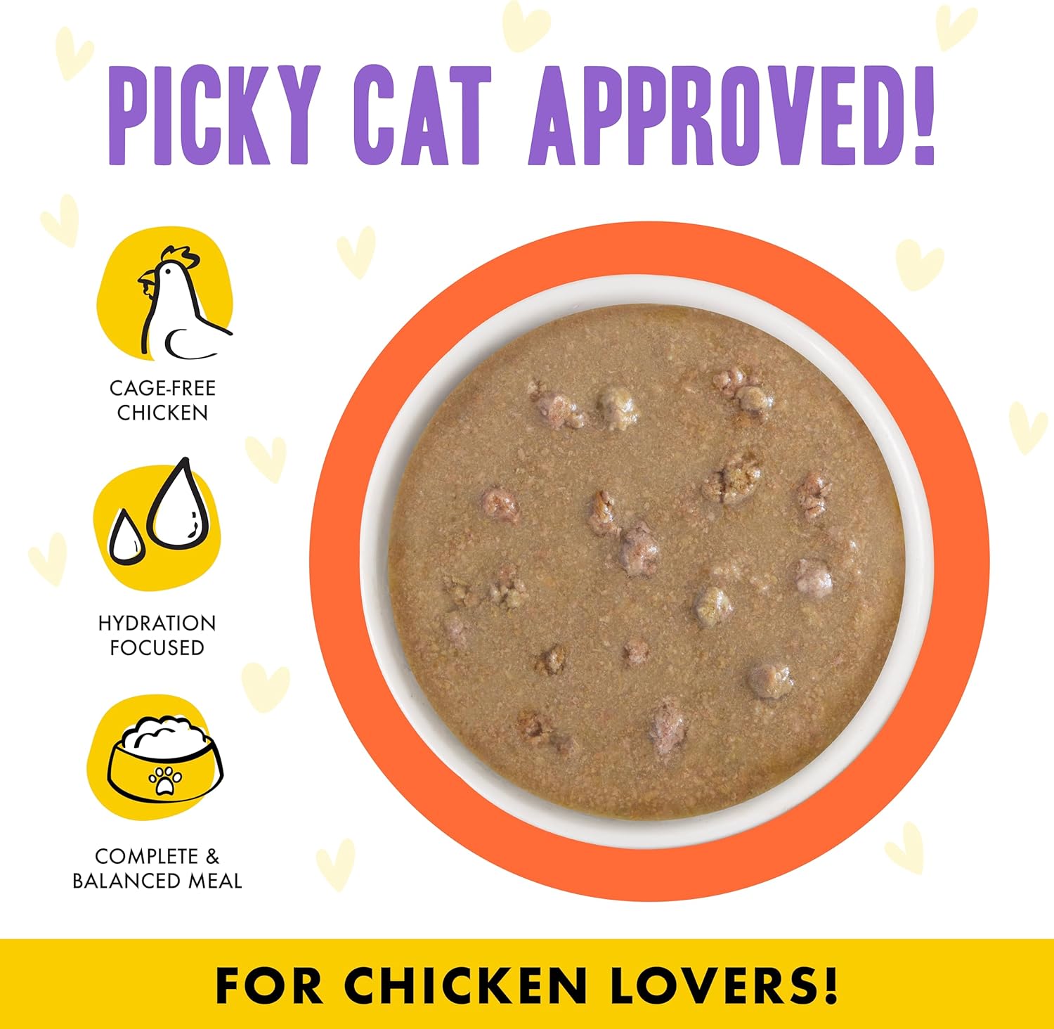 Weruva B.F.F. OMG - Best Feline Friend Oh My Gravy!, Chicken & Salmon Shine Bright with Chicken & Salmon in Gravy, 2.8oz Pouch (Pack of 12)