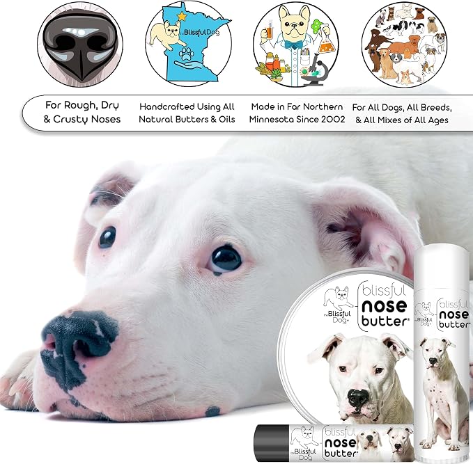 The Blissful Dog Dogo Argentino Unscented Nose Butter - Image 3