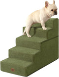 EHEYCIGA Dog Stairs for High Bed 22.5" H, 5-Step Dog Steps for Bed, Pet Steps by EHEYCIGA