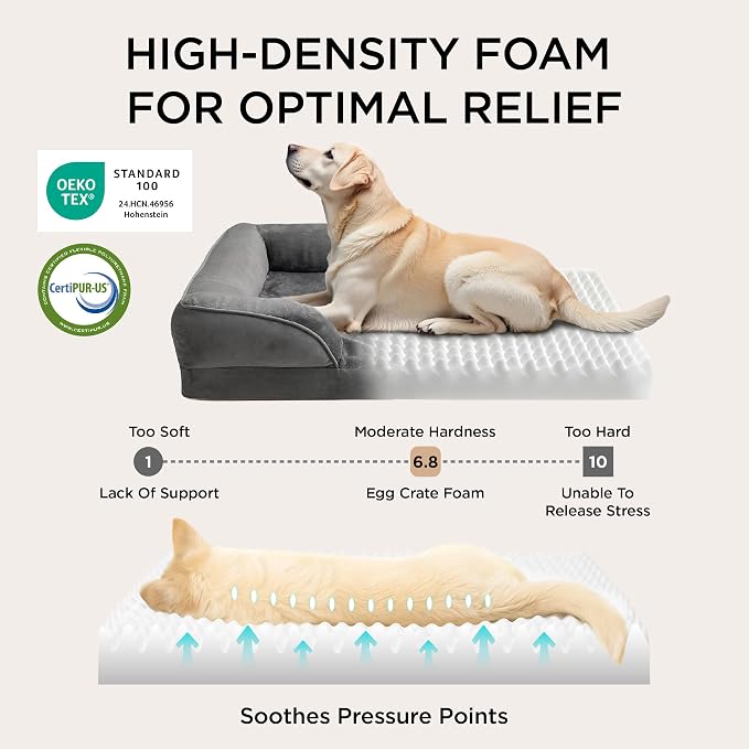 Bedsure Orthopedic Dog Beds Large Sized Dog - Image 3