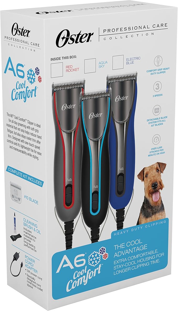Oster A6 Cool Comfort Heavy Duty Pet Grooming Clippers - Image 7
