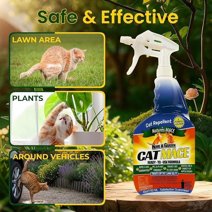 Nature's Mace Cat Mace Cat Repellent 40 oz Spray - Image 3