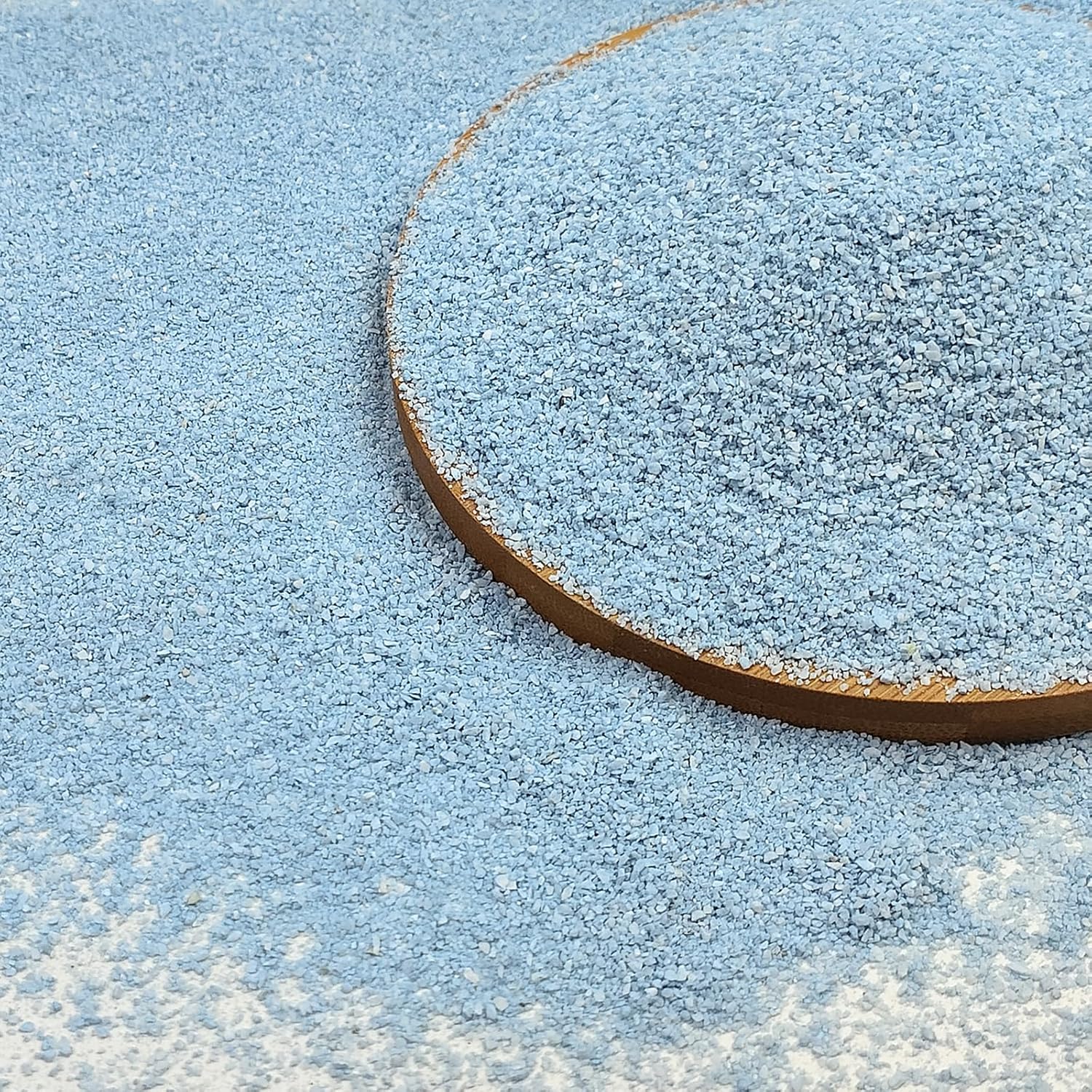 5 lbs Blue Sand, 0.4-0.8 mm Decorative Sand for Aquarium, Fish Tank, Succulents, Candle, Vase, Wedding Ceremony, Arts Crafts and Bowl Fillers