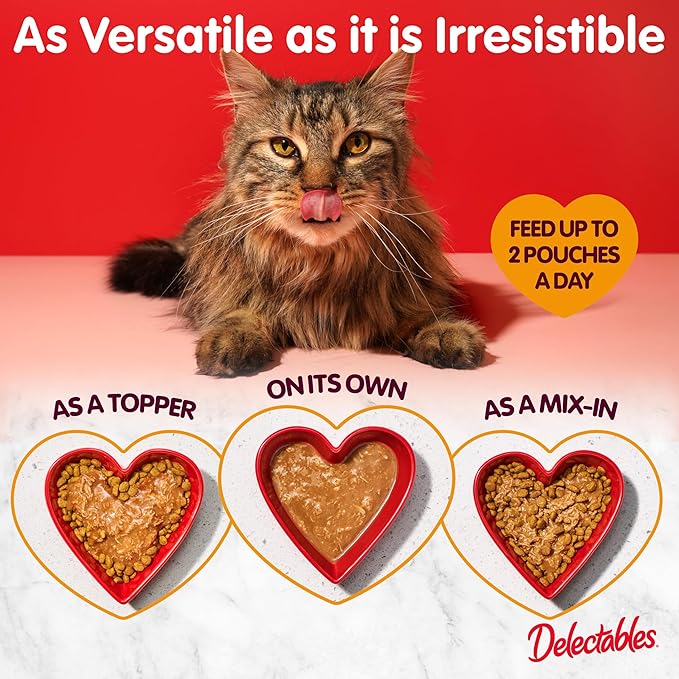 Delectables Lickable Treat Stew Chicken & Tuna, Food Topper, Grain-Free - Image 5