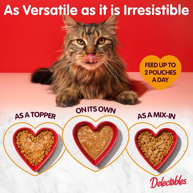 Delectables Lickable Treat Stew Wet Cat Treat Variety Pack, Food Topper - Image 5