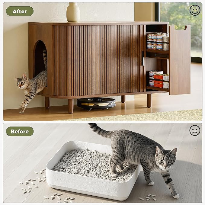 IRONCK Cat Litter Box Enclosure - Image 8