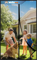 Magnetic Screen Door, Door Screen Magnetic Closure-Keeps Bugs Out Let Breeze in by Welcometobuy