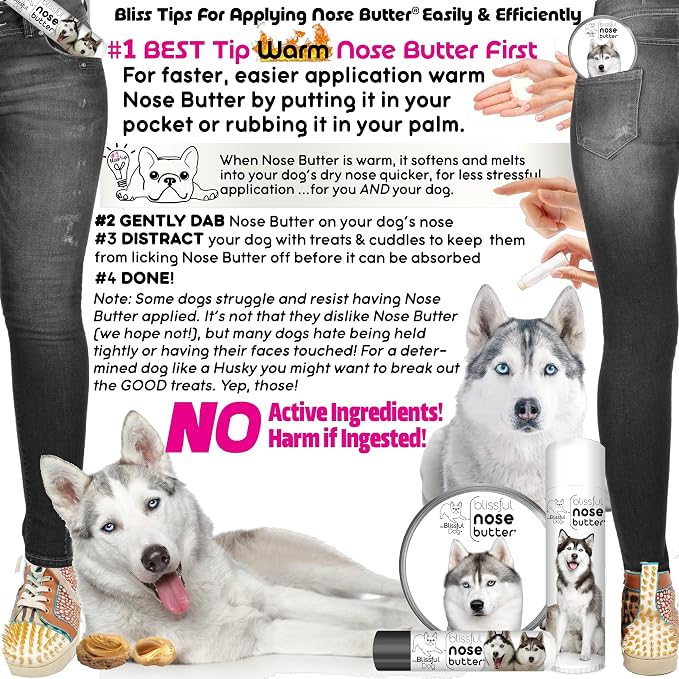 The Blissful Dog Husky Unscented Nose Butter - Image 4
