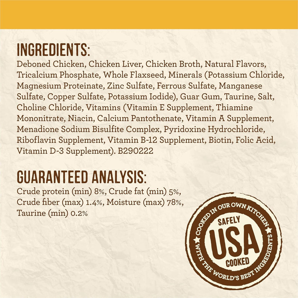 Merrick Limited Ingredient Diet Premium Grain Free And Natural Canned Pate Wet Cat Food, Chicken Recipe - (Pack of 24) 5 oz. Cans