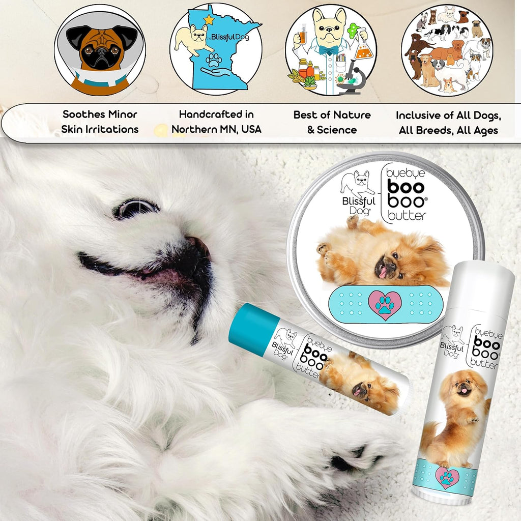 The Blissful Dog 1 oz TIN Pekingese Booboo Butter