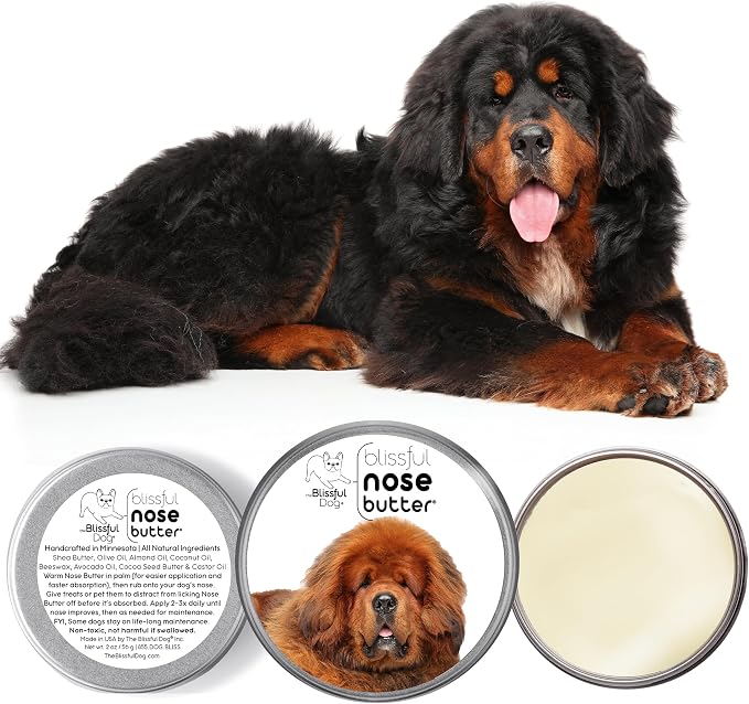 The Blissful Dog Tibetan Mastiff Unscented Nose Butter - Image 2