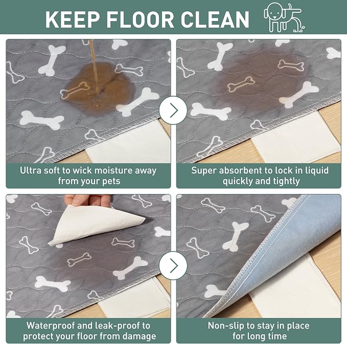 Eterish Reusable Washable Pee Pads - Image 2