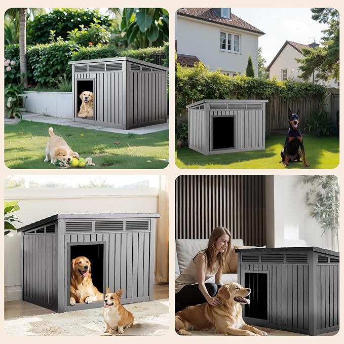 DRATO Large Dog House Outdoor for Indoor - Image 7