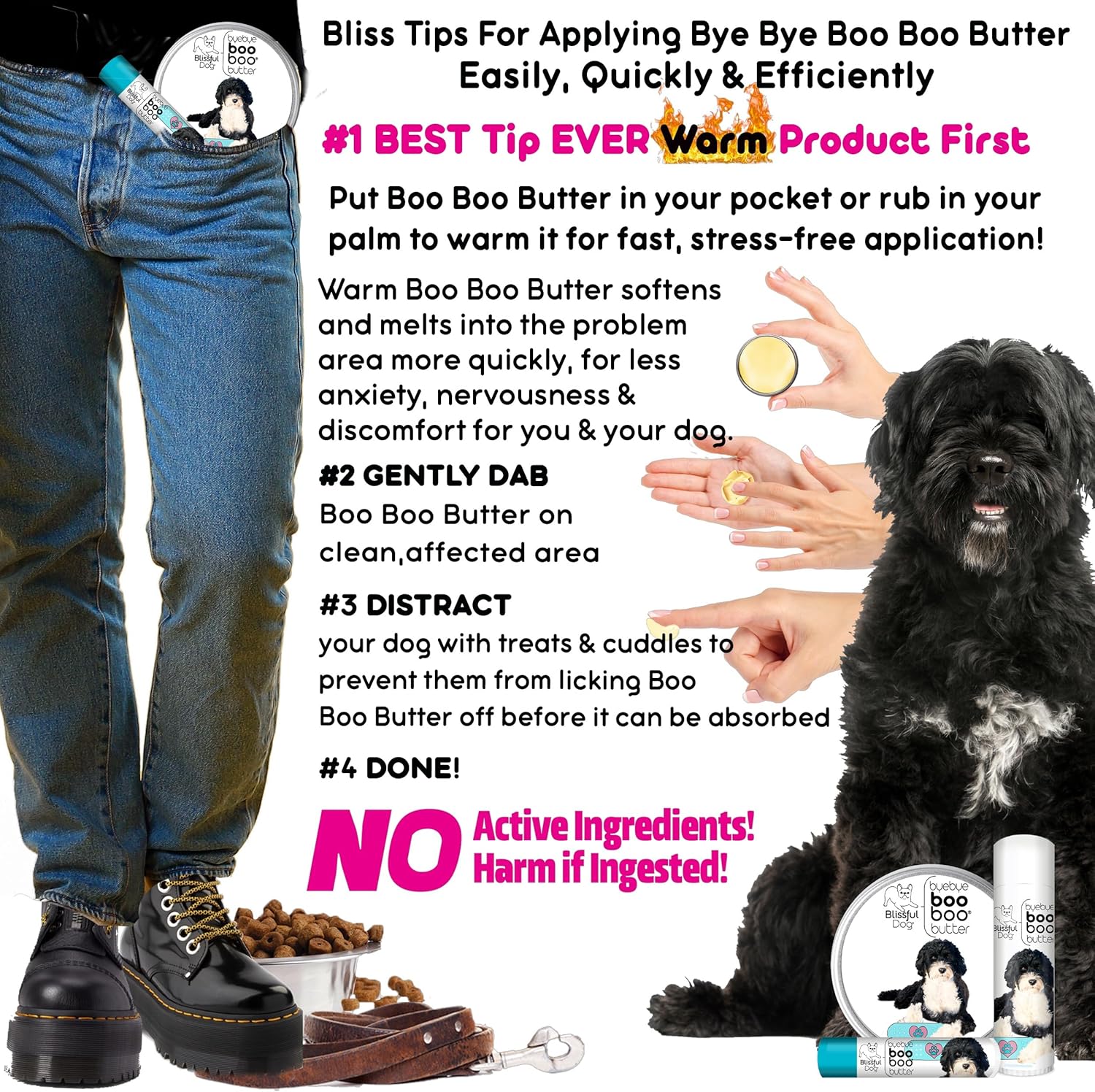 Portuguese Water Dog Boo Boo Butter, 8-Ounce