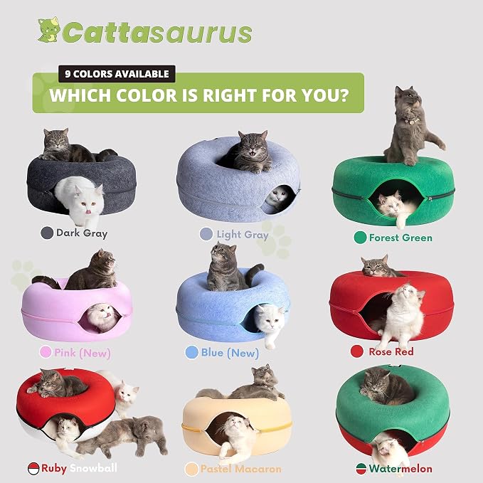 Cattasaurus Peekaboo Cat Cave Donut - Image 7