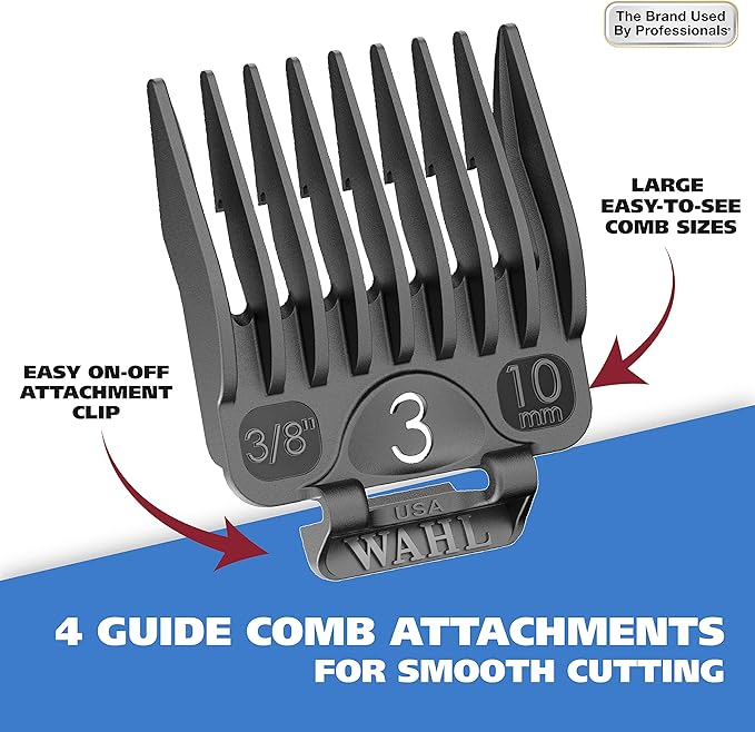 Wahl USA Deluxe Pro Series Cordless Lithium Ion Clipper Kit - Image 4