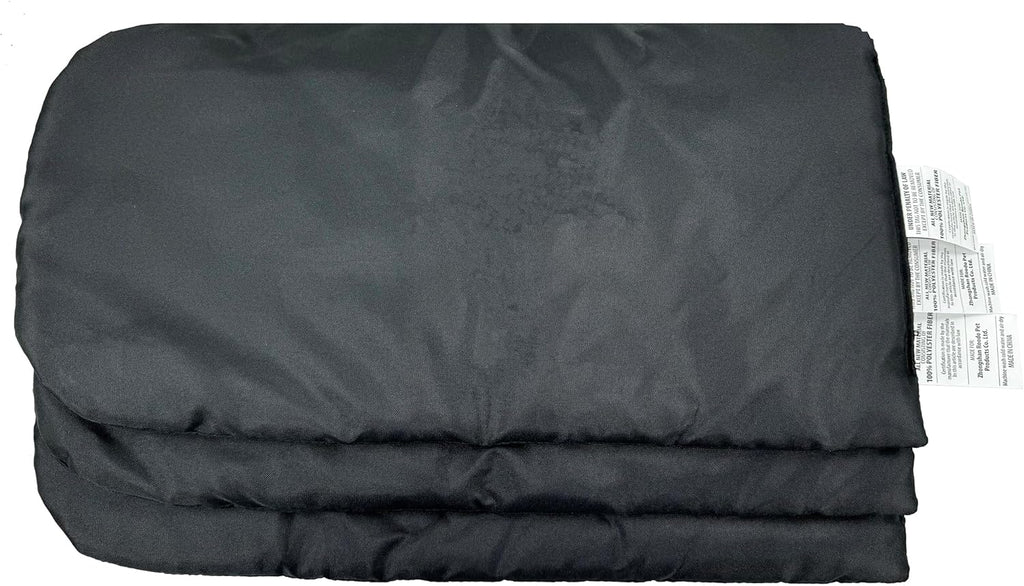 ROODO Pet Stroller Inner Pad for Exclusive Use,Original,Replaceable,Easy to Clean,Set of 3 pc(Black)