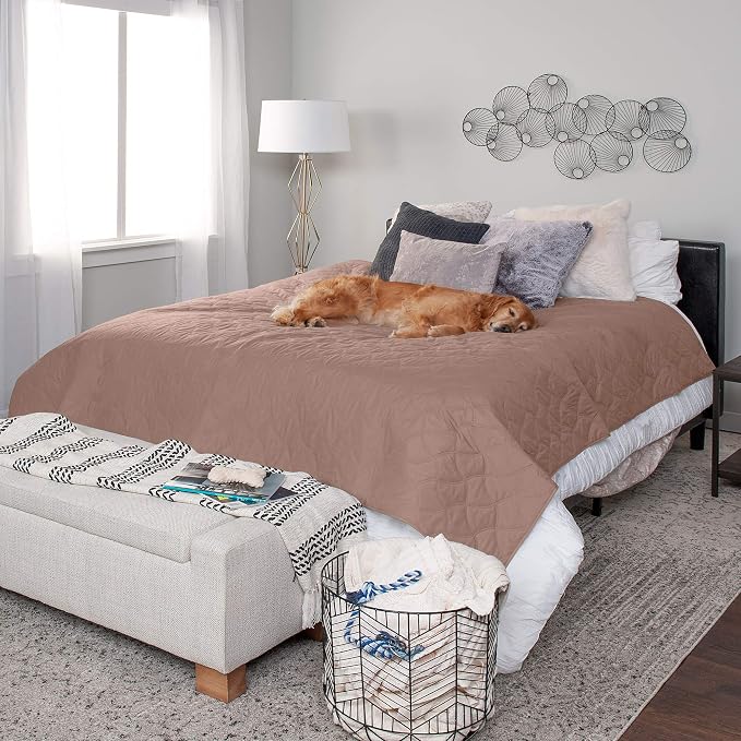 Furhaven Waterproof & Non-Slip King Size Mattress Cover Protector - Image 3