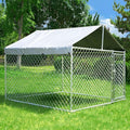 HITTITE Extra Large Outdoor Dog Kennel, Anti-Rust Dog Kennel Outside by HITTITE