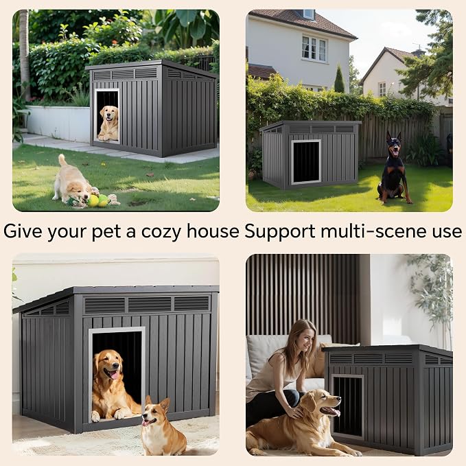 DRATO Large Dog House Outdoor for Indoor - Image 8