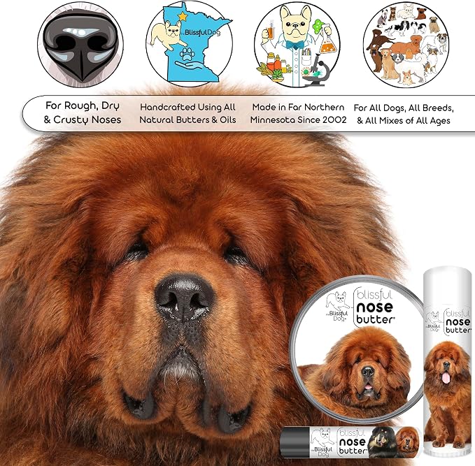 The Blissful Dog Tibetan Mastiff Unscented Nose Butter - Image 3