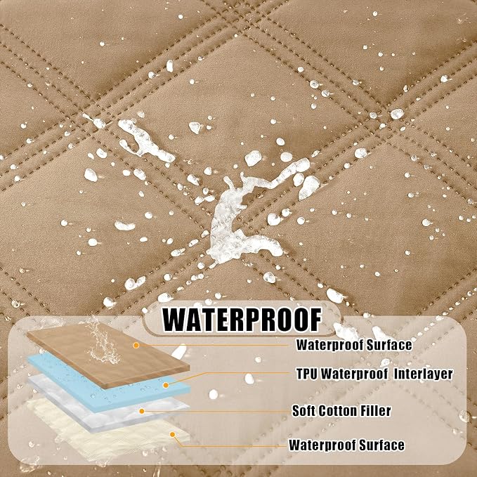 Smiry Waterproof Dog Bed Cover Blanket 30x70, Soft Reversible Pet Blanket - Image 2