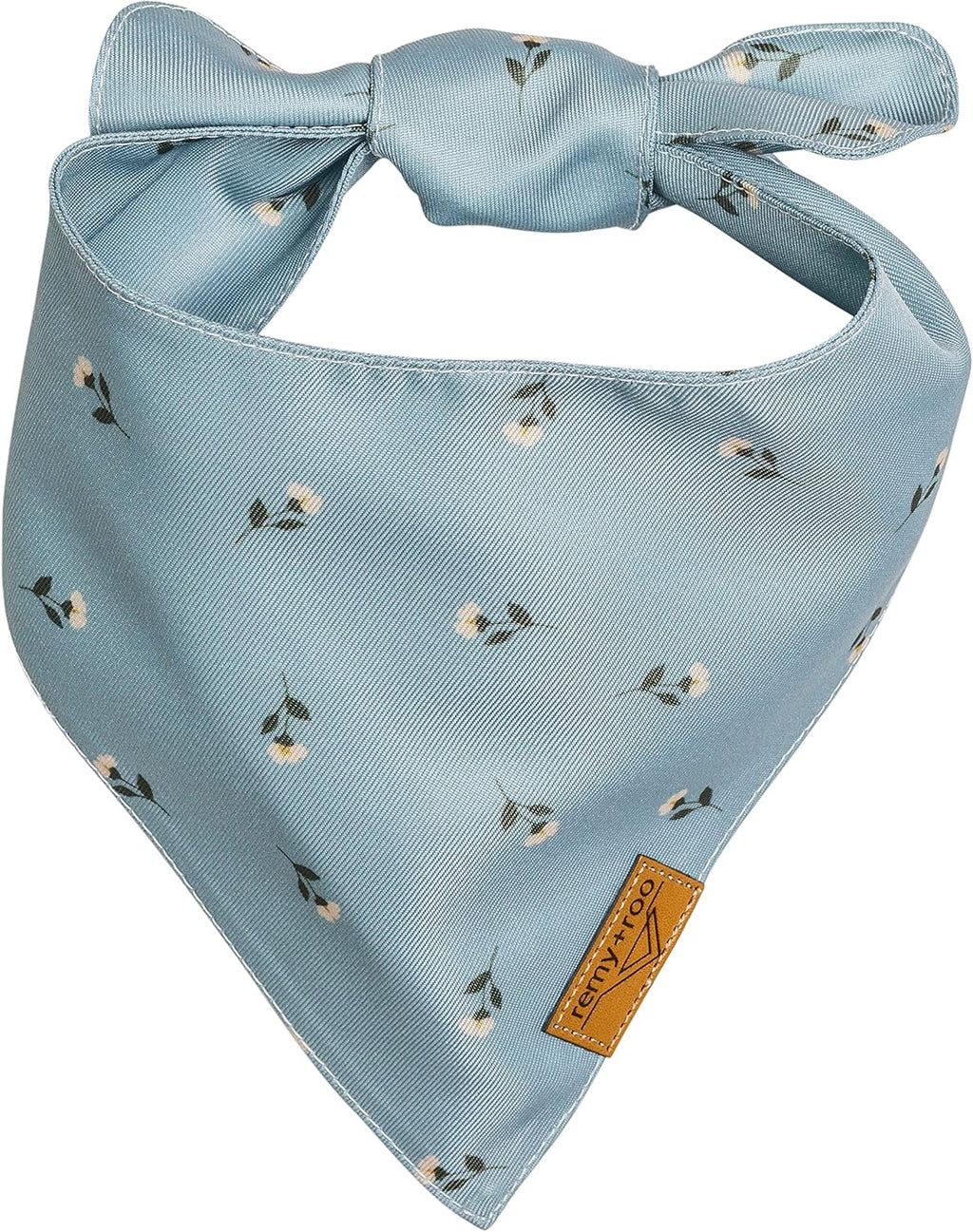 Remy+Roo Extra Large Spring Dog Bandanas - 4 Pack Emily Set | Premium Durable Adjustable Polyester Fabric Dog Scarfs | Patented Shape Girl Dog Bandana, Trendy Patterns, Floral Dog Bandana
