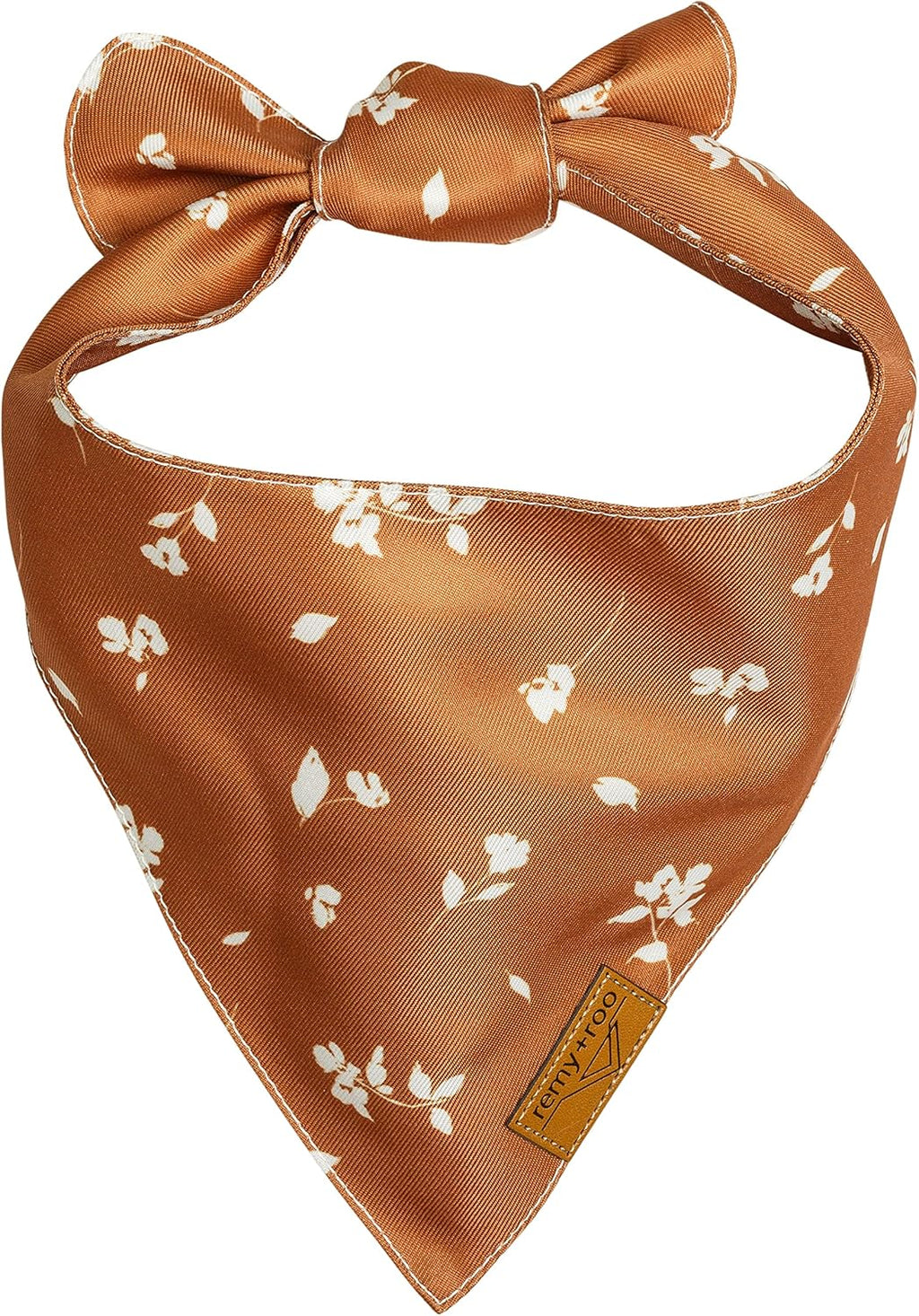 Remy+Roo Extra Large Spring Dog Bandanas - 4 Pack Emily Set | Premium Durable Adjustable Polyester Fabric Dog Scarfs | Patented Shape Girl Dog Bandana, Trendy Patterns, Floral Dog Bandana