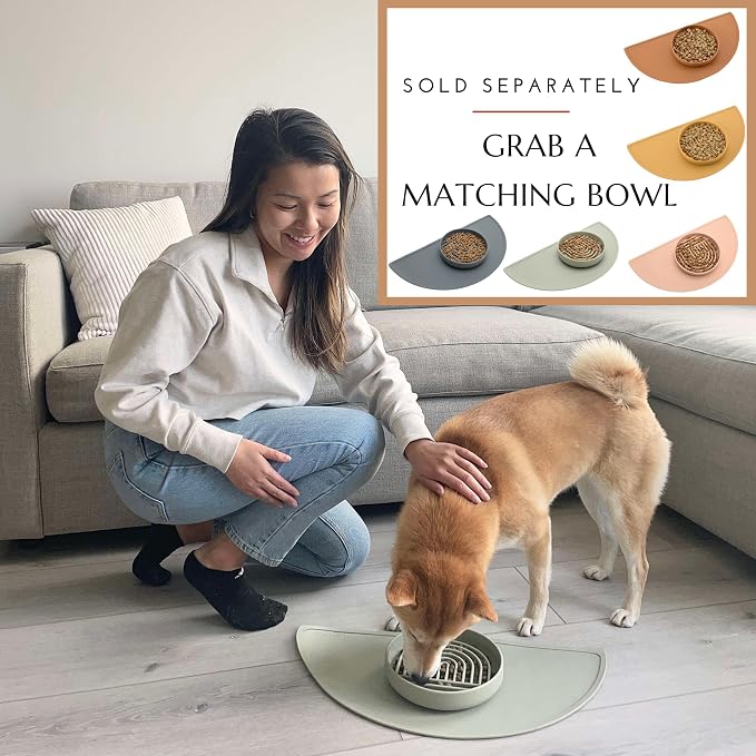 Should We Go - Waterproof Silicone Pet Food Mat - Non-Slip, Spill-Proof Feeding - Image 7