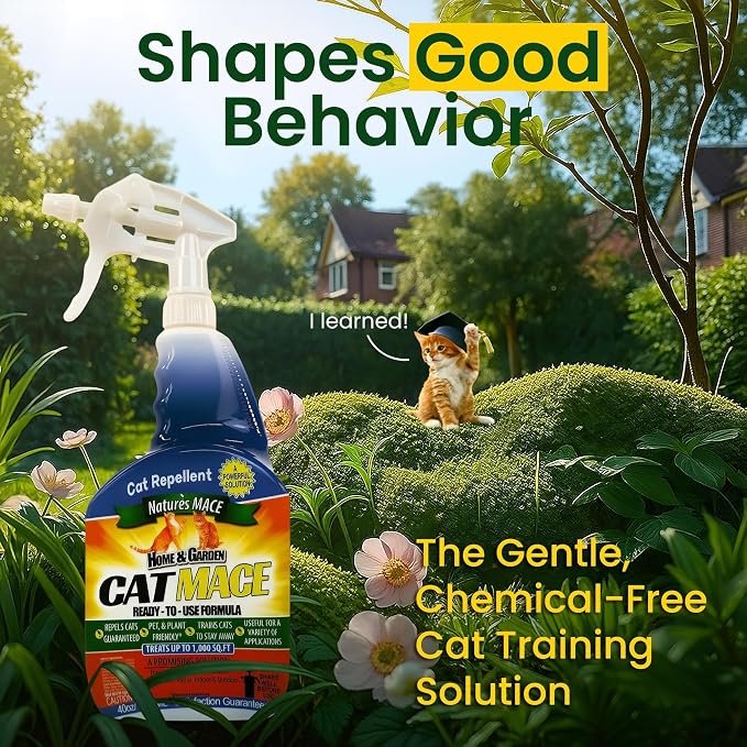Nature's Mace Cat Mace Cat Repellent 40 oz Spray - Image 2