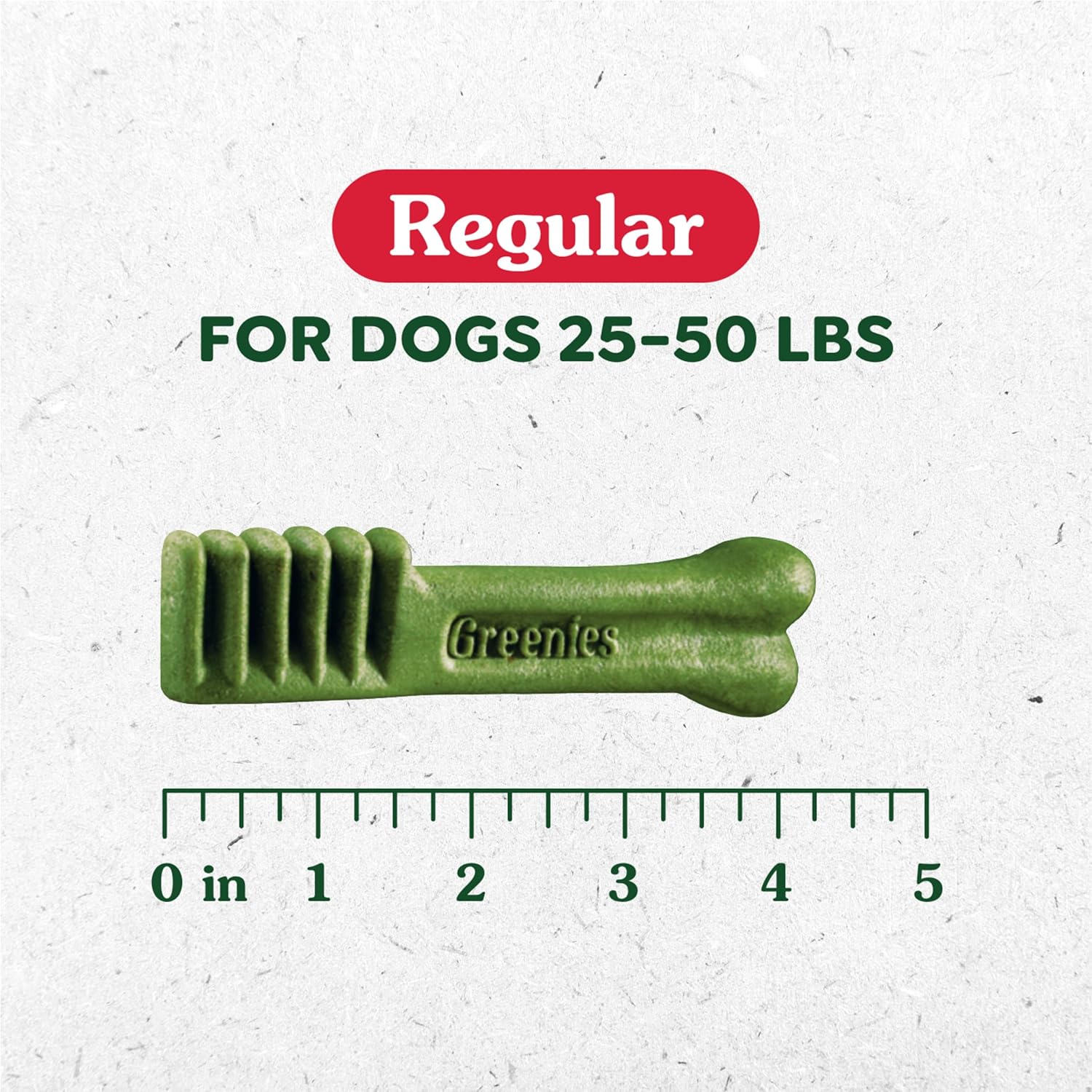 Greenies Original Regular Dental Dog Treats, 6 oz. Pack (6 Treats)