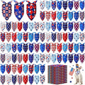 200 Pcs Patriotic Dog Bandanas Bulk Veterans Day Bandanas by Jeere