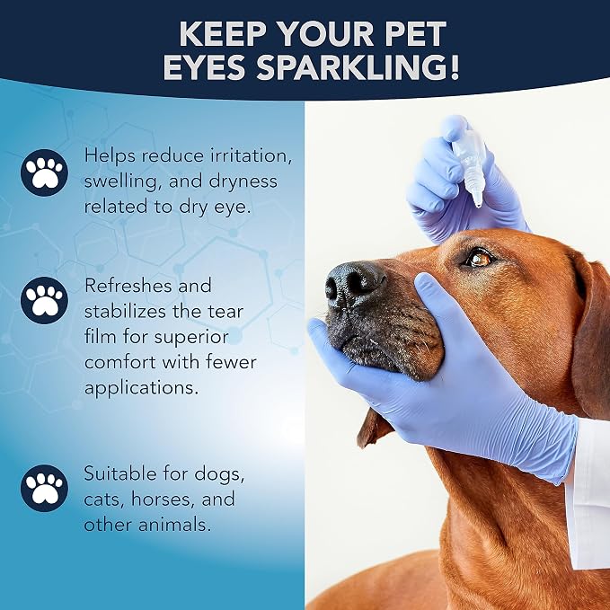 NOVEHA Pet Gel Eye Drops with 0.3% Viscoadaptive Hyaluronan | Eye Solution - Image 4