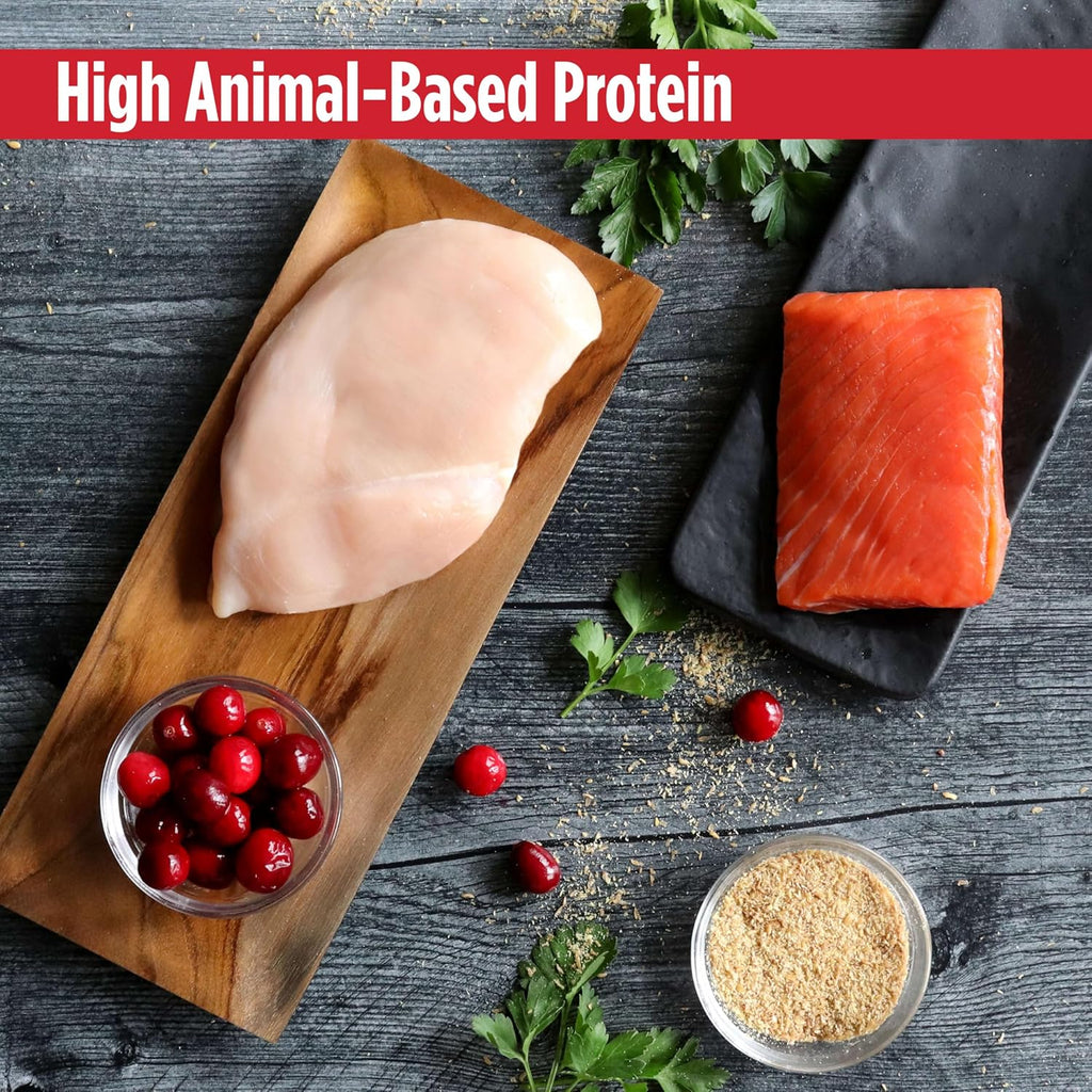 Nulo Freestyle Freeze-Dried Raw, Ultra-Rich Grain-Free Dry Cat Food for All Breeds and Life Stages with BC30 Probiotic for Digestive and Immune Health, Chicken & Salmon, 16 Ounce