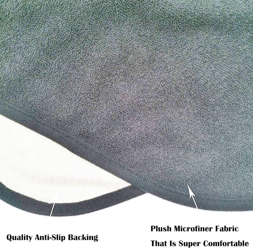 Car Seat Cover Protector Front Seats,for Gym Workout,Running,Swimming,Beach and Hiking,Waterproof Sweat Towel Bucket Seat Covers for Cars SUV Trucks (Grey, 2Pcs)